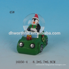 Resin christmas custom snow globe